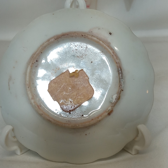 VINTAGE miniature saucer collection of 5 saucers. - Picture 11 of 11